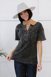 BiBi Something New Thermal Knit Top - Shah S. Sahota